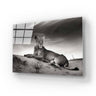 Lioness in the Desert Glass Wall Art - DIY - CreoGlass®