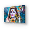 Lord Shiva Hindu God Om Hindi Glass Wall Art - DIY - CreoGlass®