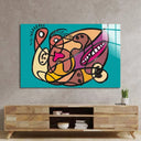 Love Under Lockdown Glass Wall Art - DIY - CreoGlass®