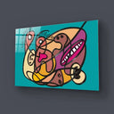 Love Under Lockdown Glass Wall Art - DIY - CreoGlass®