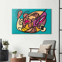 Love Under Lockdown Glass Wall Art - DIY - CreoGlass®