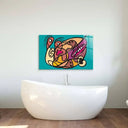 Love Under Lockdown Glass Wall Art - DIY - CreoGlass®