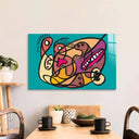 Love Under Lockdown Glass Wall Art - DIY - CreoGlass®