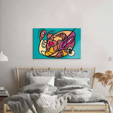 Love Under Lockdown Glass Wall Art - DIY - CreoGlass®