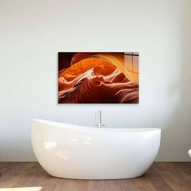 Lower Antelope Canyon National Park Glass Wall Art - DIY - CreoGlass®