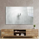 Man in the Mist Glass Wall Art - DIY - CreoGlass®