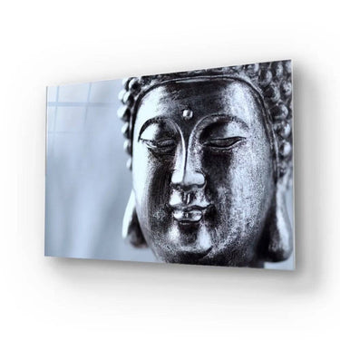 Meditating Buddha Statue Glass Wall Art - DIY - CreoGlass®