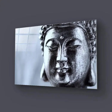 Meditating Buddha Statue Glass Wall Art - DIY - CreoGlass®