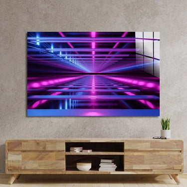 Neon Passage Glass Wall Art - DIY - CreoGlass®