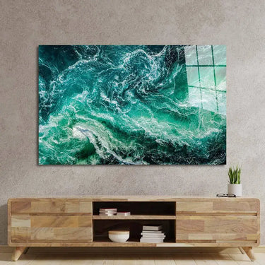 Ocean Wave Glass Wall Art - DIY - CreoGlass®