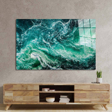 Ocean Wave Glass Wall Art - DIY - CreoGlass®