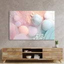 Pastel 3D Bubbles Glass Wall Art - DIY - CreoGlass®