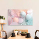 Pastel 3D Bubbles Glass Wall Art - DIY - CreoGlass®