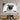 Playful Pug Black and White Glass Wall Art - DIY - CreoGlass®