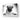 Playful Pug Black and White Glass Wall Art - DIY - CreoGlass®
