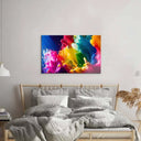 Rainbow Splash Glass Wall Art - DIY - CreoGlass®