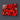 Red abstract decorative glass wall art for modern interiors