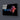 Red and Blue Parrot with Smoke Effect Glass Wall Art - DIY - CreoGlass®