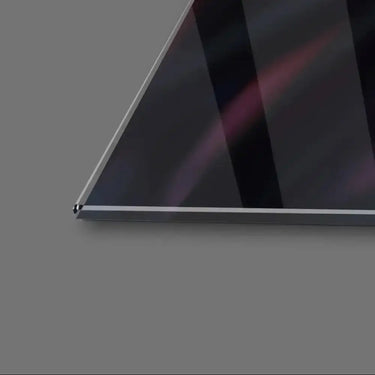 Red Dandelion Glass Wall Art - Landscape Sizes - DIY - CreoGlass®