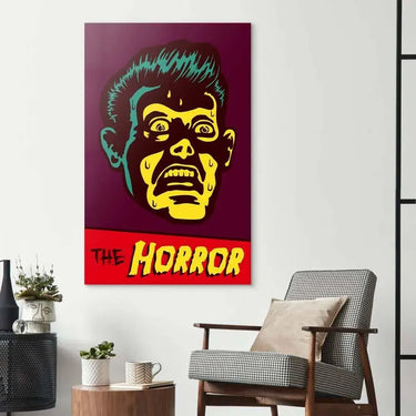 Retro Horror Glass Wall Art - DIY - CreoGlass®