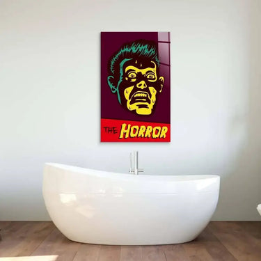 Retro Horror Glass Wall Art - DIY - CreoGlass®