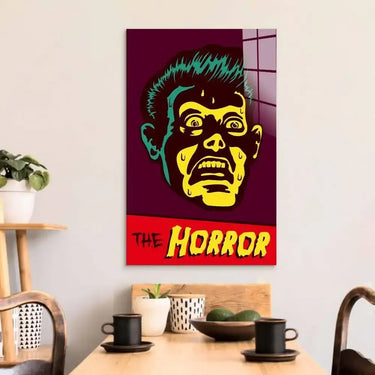 Retro Horror Glass Wall Art - DIY - CreoGlass®