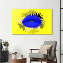 Retro Lips Glass Wall Art - DIY - CreoGlass®