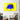 Vibrant blue lips art print on yellow background, modern wall decor for luxury interiors