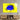 Vibrant blue lips on bold yellow glass art, modern decorative wall feature for luxury interiors