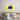 Vibrant blue lips art on yellow canvas above modern bed, decorative wall art for bedroom