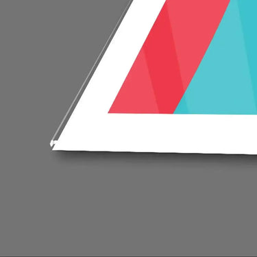 Retro Red Sunglasses Glass Wall Art - DIY - CreoGlass®