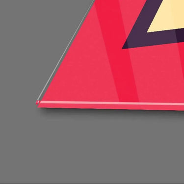 Retro Romance Glass Wall Art - DIY - CreoGlass®