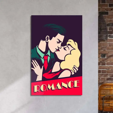 Retro Romance Glass Wall Art - DIY - CreoGlass®