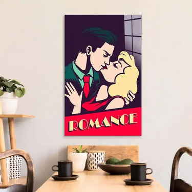 Retro Romance Glass Wall Art - DIY - CreoGlass®