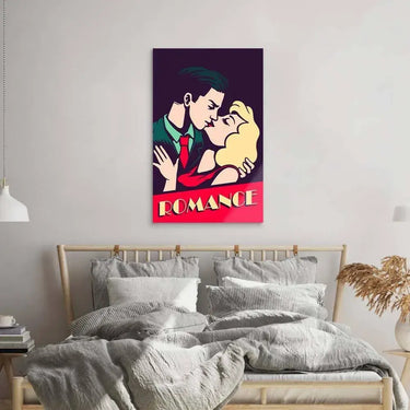 Retro Romance Glass Wall Art - DIY - CreoGlass®