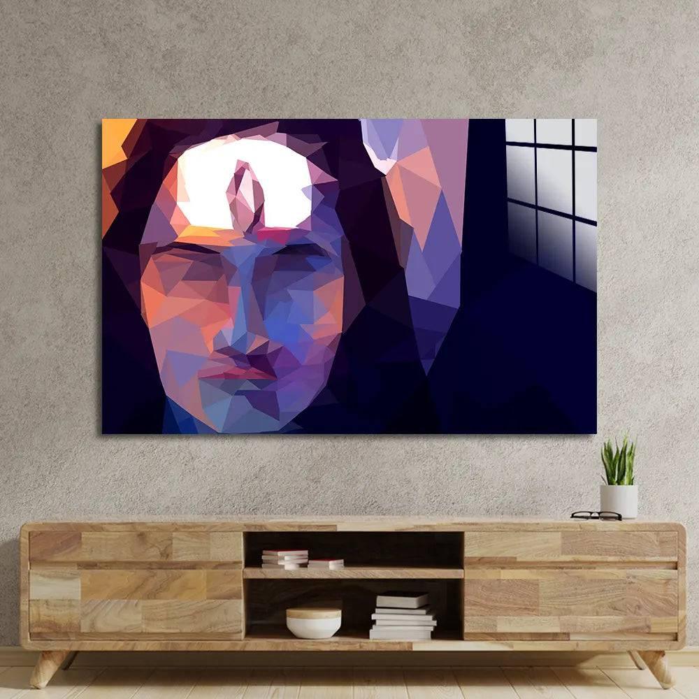 Shiva 3 Glass Wall Art - DIY - CreoGlass®