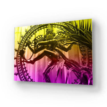 Shiva Nataraj Glass Wall Art - DIY - CreoGlass®