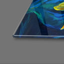 Sunset Flower Field Glass Wall Art - DIY - CreoGlass®