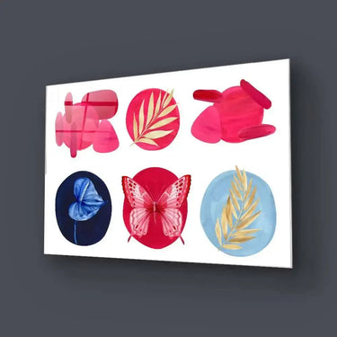 Symbols of Nature Glass Wall Art - DIY - CreoGlass®