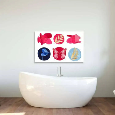 Symbols of Nature Glass Wall Art - DIY - CreoGlass®