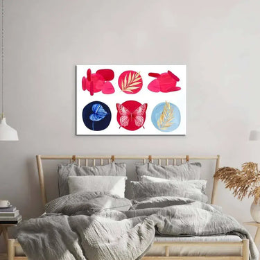 Symbols of Nature Glass Wall Art - DIY - CreoGlass®