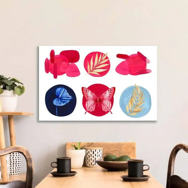 Symbols of Nature Glass Wall Art - DIY - CreoGlass®