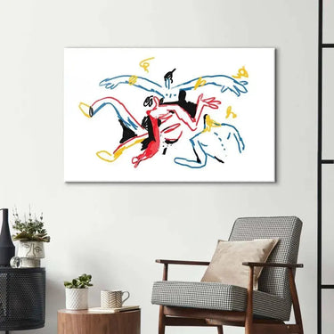 Teamwork Abstract Glass Wall Art - DIY - CreoGlass®