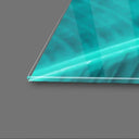 Tropical Leaves Colourful Flowers Glass Wall Art - DIY - CreoGlass®