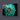 Turquoise Dahlia Glass Wall Art - Landscape Sizes - DIY - CreoGlass®