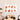 Abstract terracotta art print with geometric shapes, displayed above dining table in modern home decor