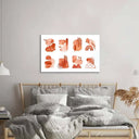 Watercolour Abstractions Glass Wall Art - DIY - CreoGlass®