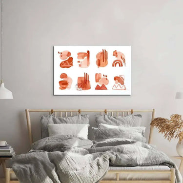 Watercolour Abstractions Glass Wall Art - DIY - CreoGlass®