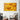 Vibrant yellow wall art featuring musical instruments and audio gear, perfect for modern home decor