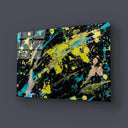Abstract Pollock Glass Wall Art - DIY - CreoGlass®